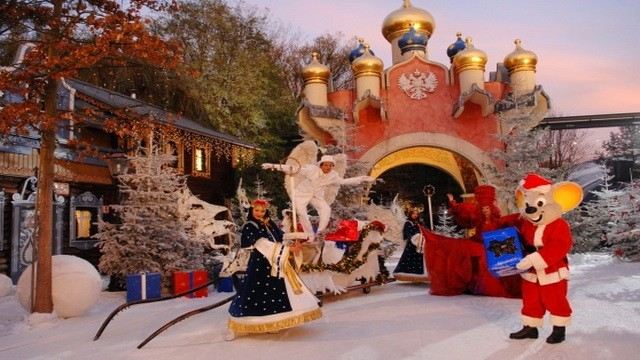 Встреча Нового Года в Europa Park (Германия).